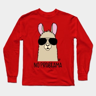 NO PROBLLAMA Long Sleeve T-Shirt